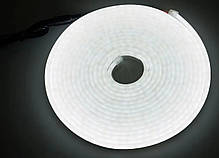 Неонова стрічка світлодіодна Neon LED Strip 0719 12V-220V 5 м біла, фото 5