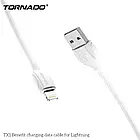 Кабель Tornado TX1 Mcro USB 2.4A 1M White, фото 5
