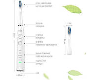 Vega vt-600b Ультразвуковая зубная щетка вега