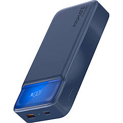 УМБ Promate Torq-20 20000 mAh, USB-C PD, USB-А QC3.0 Navy (torq-20.navy)