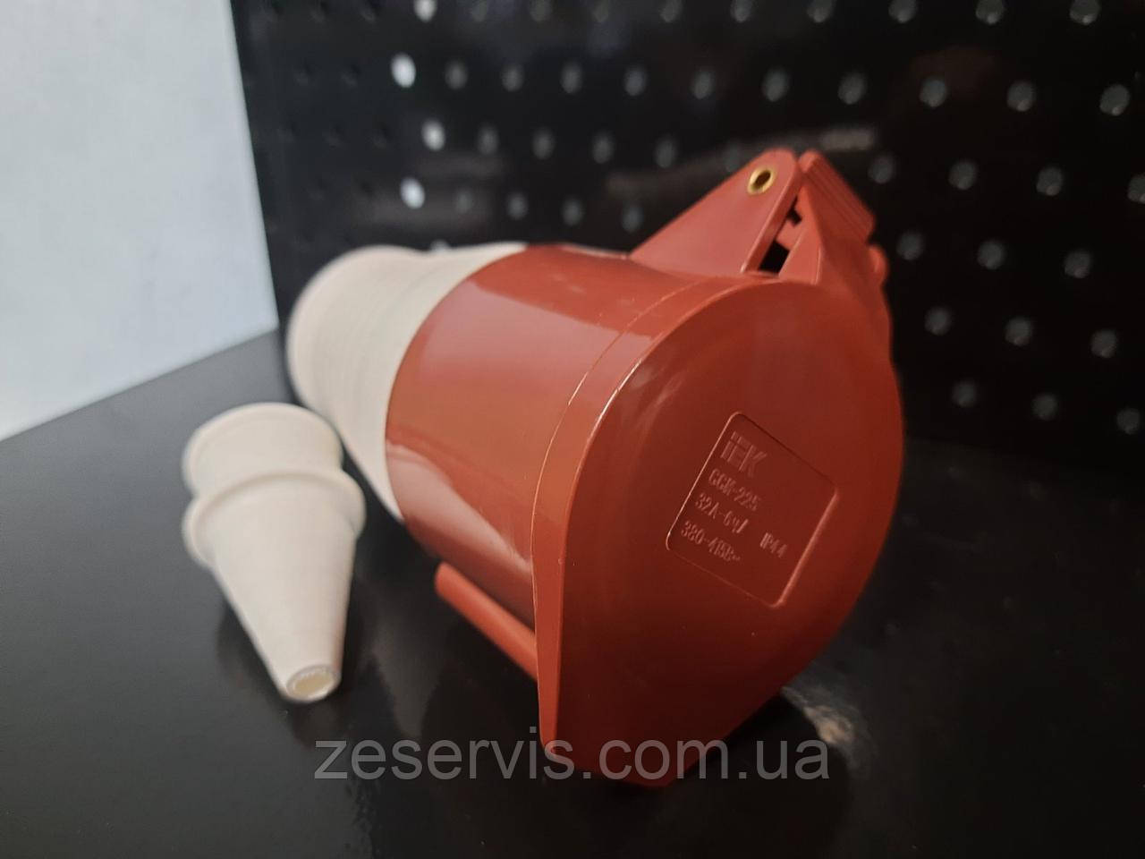 Розетка ССІ-225 переносна IEK 3P+PE+N 32 А 380В IP44, фото 1