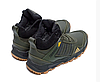 Чоловічі зимові шкіряні черевики Adidas Terrex green, фото 5