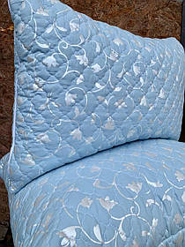 Подушка 70/50 Подушка холофайбер замок та чохол стьобана ниткою