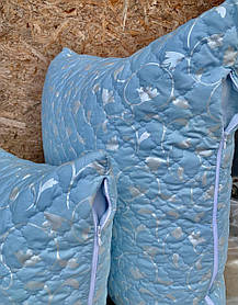 Подушка 70/70 Подушка холофайбер замок та чохол стьобана ниткою