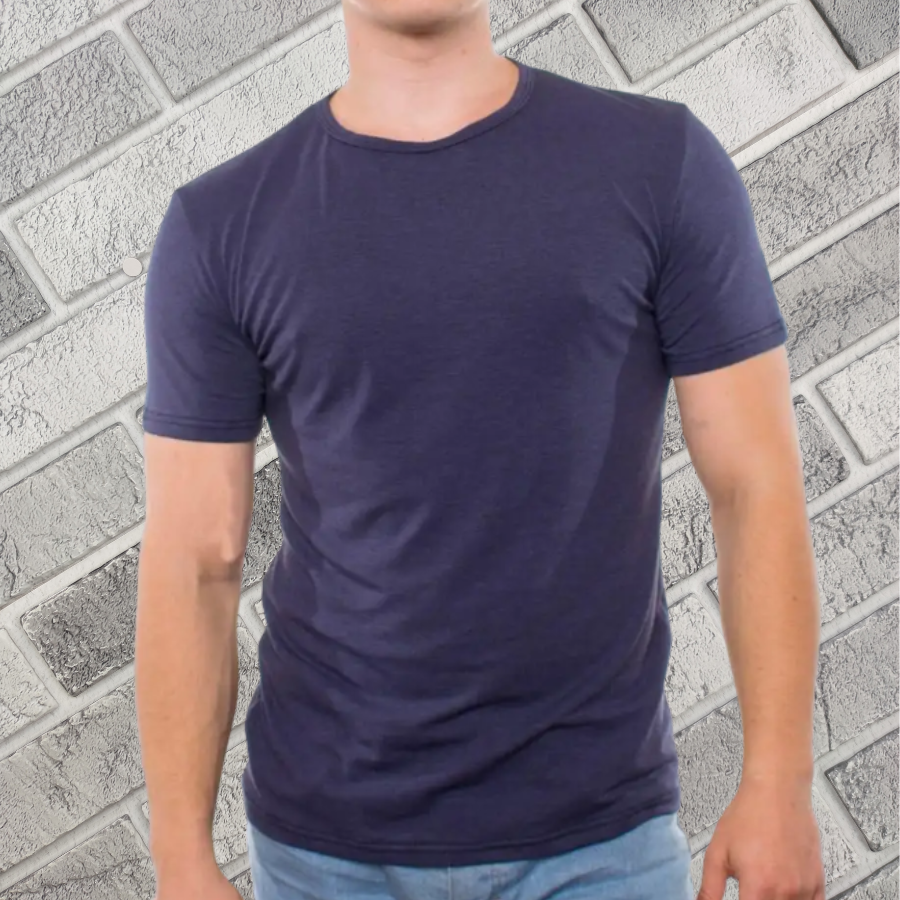 Футболка чоловіча р.52 синя BONO (Арт.950115) бавовна 30035707, фото 1