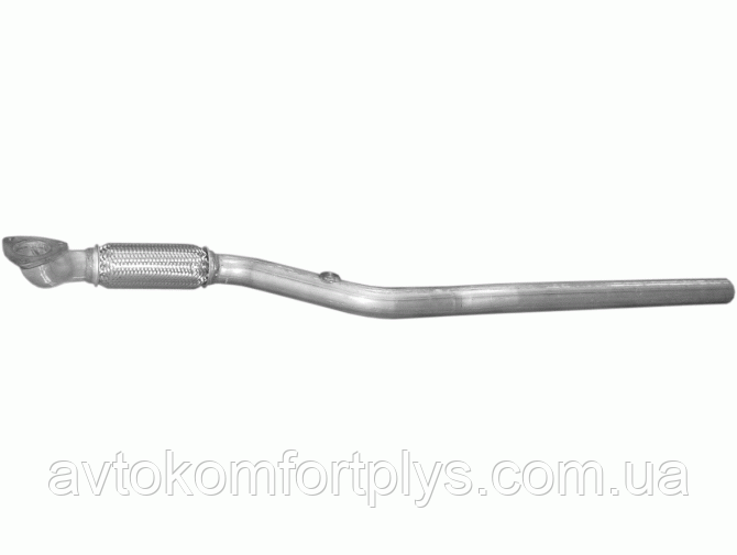 Приймальна труба Opel Astra G 1.8i 16V 2000 - 2004 рр Полмостров, фото 1