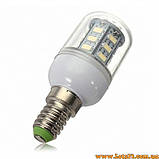 Енергозберігаюча світлодіодна лампа  E14 24 LED лампочка Е14, фото 6