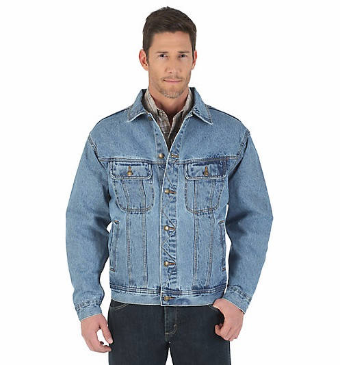 Джинсовая куртка Wrangler Rugged Wear - Vintage Indigo (М