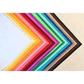 Набір фетру  1,1 см мікс   упаковка 20 шт