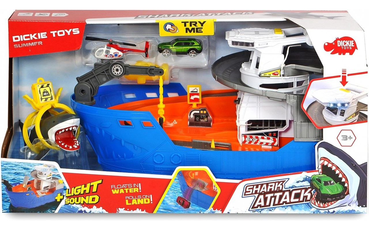 Ігровий набір Катер Полювання на акулу Dickie Toys 3779001