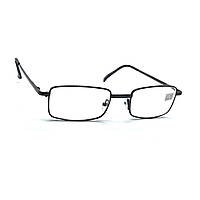 Металеві окуляри із скляноюлінзою 9033 с-2 білі плюс