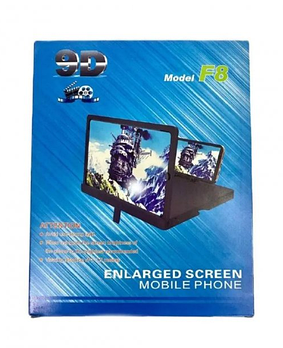 Збільшувач екрана для телефона Enlarged screen 9D F8, білий (KG-5398)