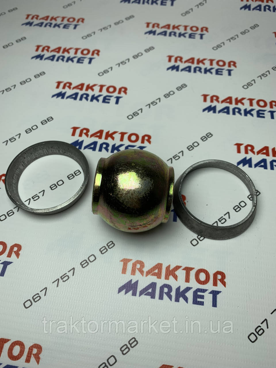 Шар навески МТЗ Т-25 Т-40 ЮМЗА61.02.100-03 (яблоко) в сборе (14.56.020 ...
