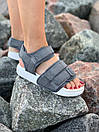 Сандалі жіночі сірі Adidas Sandals (04274), фото 7