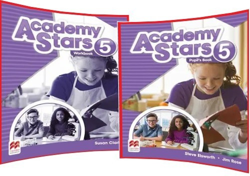 Academy Stars 5. Комплект підручник+зошит. Pupil's+Workbook. Macmillan