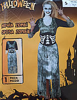 Карнавальний костюм жіночий для Гелловін S плаття зомбі відьми