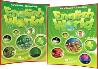 English World 4. Комплект підручник+зошит. Student's+Workbook. Macmillan