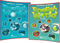 English World 6. Комплект учебник+тетрадь. Student's+Workbook. Macmillan