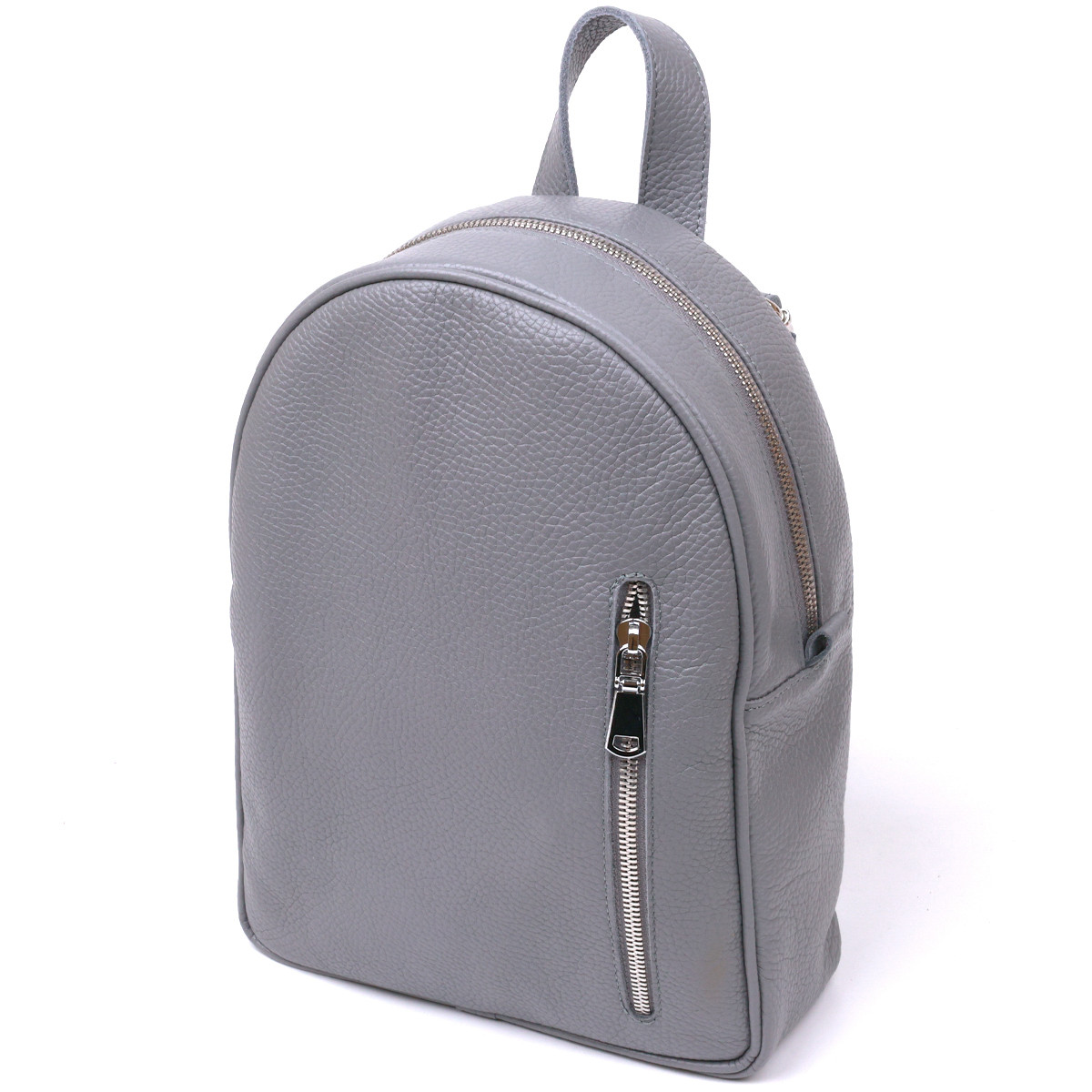 Вместительный, оригинальный, практичный женский мини рюкзак Shvigel 16323 Серый, красивые, стильные рюкзаки - фото 1 - id-p1697731016