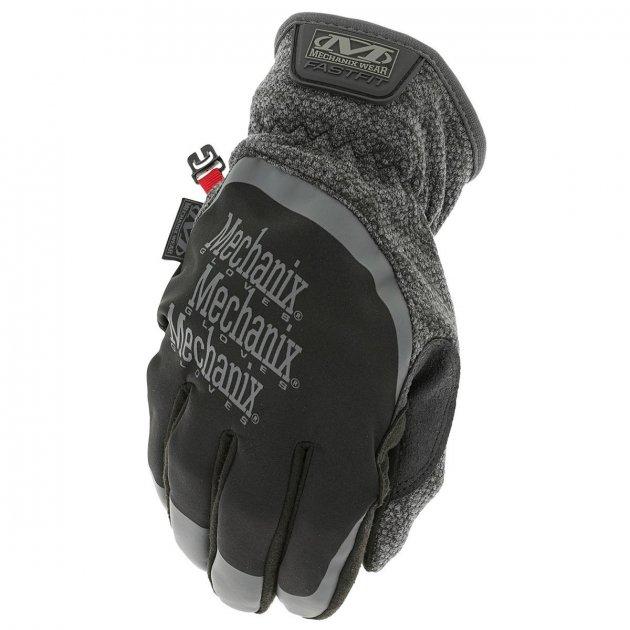 Тактичні рукавиці Mechanix Wear ColdWork FastFit Black/Grey, фото 1