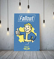 Настенный плакат Fallout VaultBoy