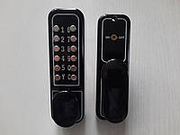 Просте перекодування, чорний колір! Кодовий замок LХ120В для вулиці на будь-які двері, 3ген