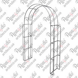 Пергола (арка для саду, рослин) 2120х1390х400 Арт. 68.008