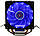 Cooling Baby R90 BLUE LED 2 fans, фото 4