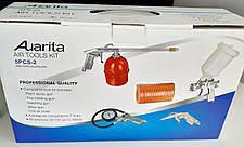 Набір фарбувальний пневматичний 5 од. AUARITA 5PCS-2, фото 3