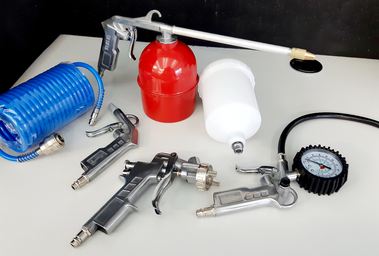 Набір фарбувальний пневматичний 5 од. AUARITA 5PCS-2