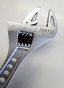 Ключ розвідний 6" — 162 mm з погумованою ручкою TOPTUL AMA2415
