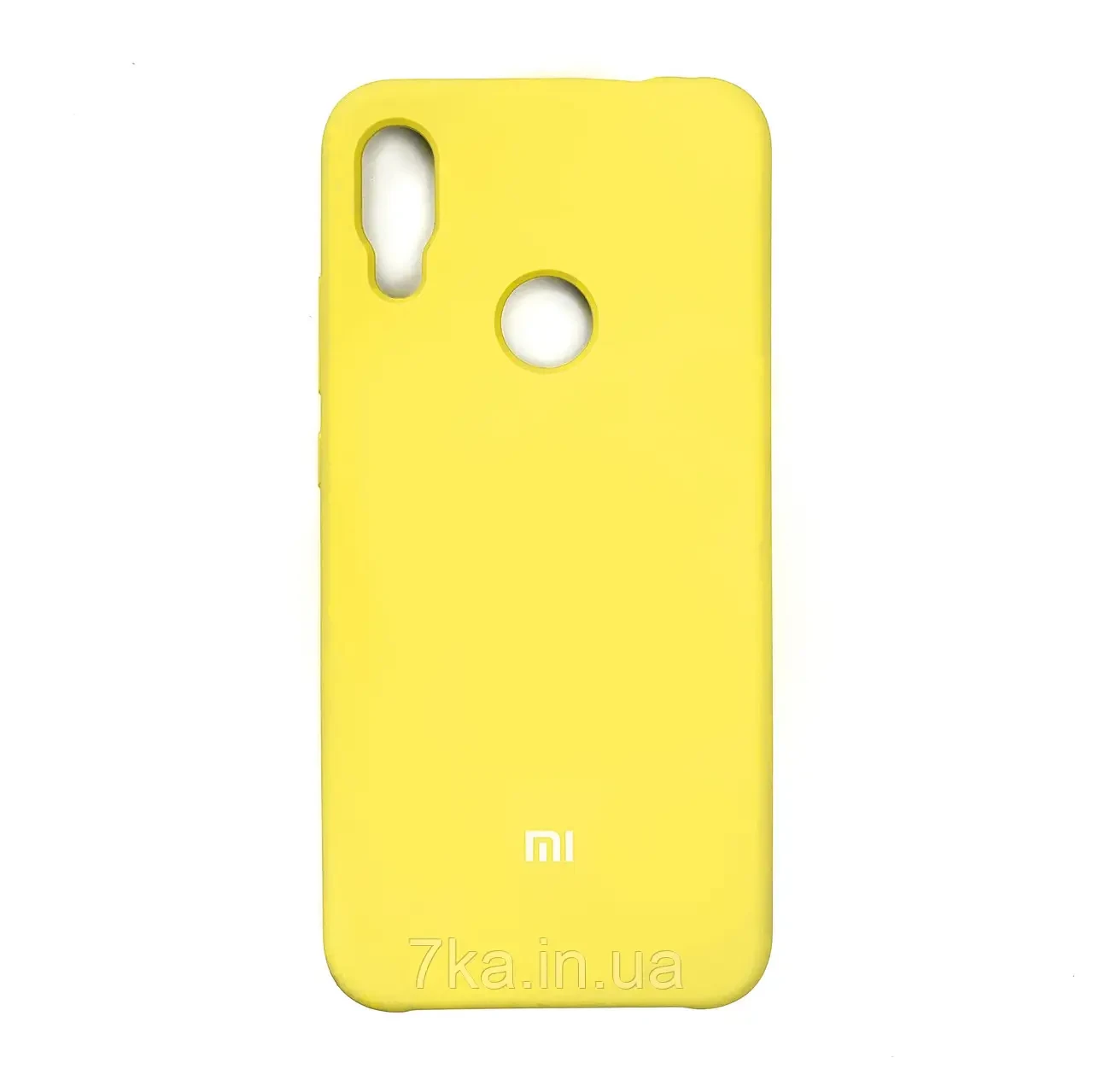 Чохол Silicone Case Premium для Samsung A10s Lemonade 20 (закритий низ)
