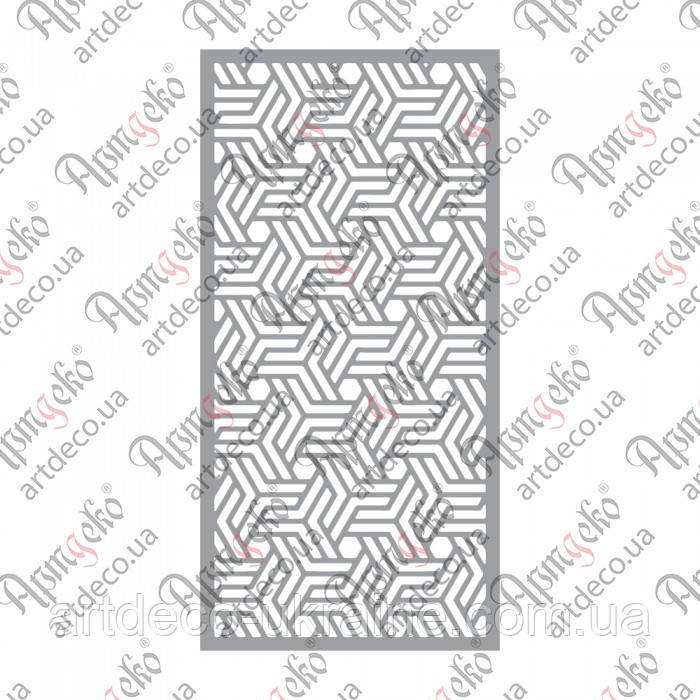 Панель декоративна, плазмова різка 1000х2000х2, фото 1