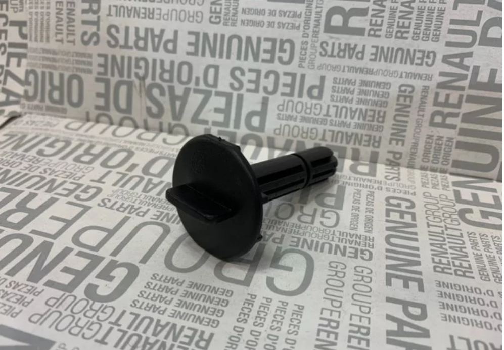 Кріплення радіатора (кліпса) Renault Sandero 2 Рено Сандеро 2 (2013-...) Оригінал 397880391R, фото 1