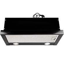 Витяжка кухонна телескопічна Grunhelm GVT 114 B, 60см, 650 м3/год, чорна