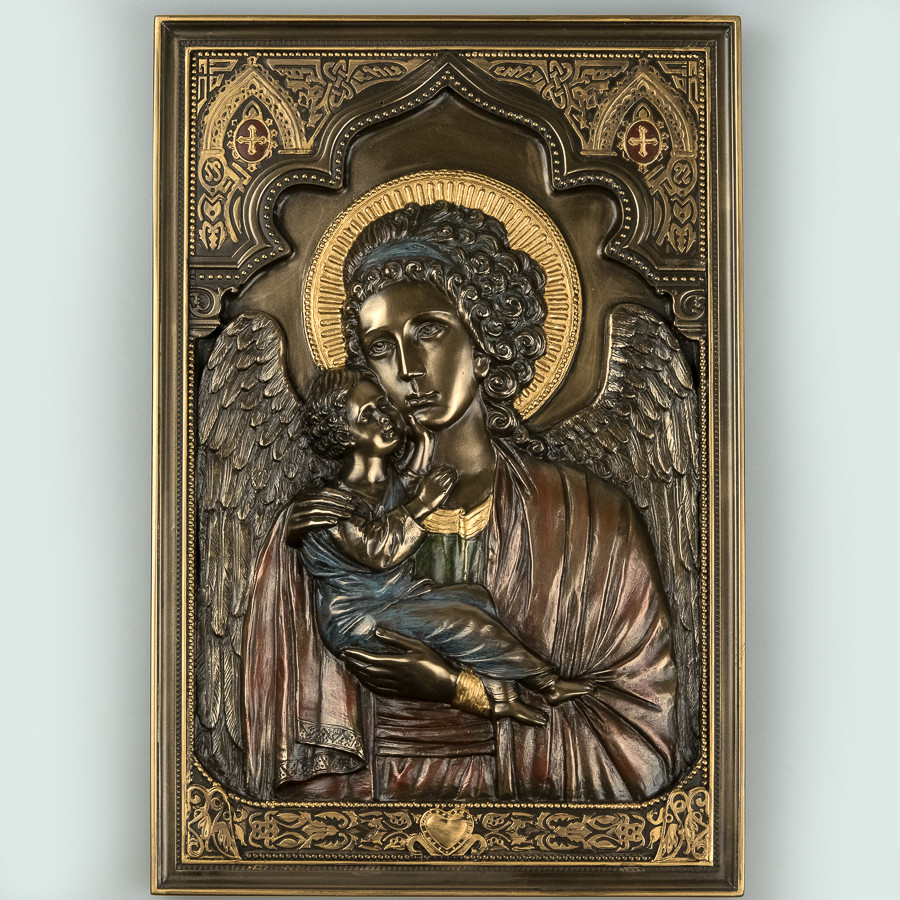 Картина "Марія з немовлям" 16х23 см.