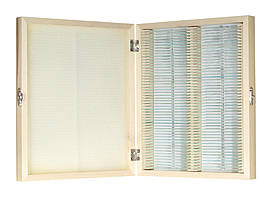 Зразки скляні для дослідження під мікроскопом 100 шт. 100 шт. Хіт продажу!