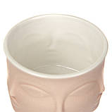 Керамічна ваза "Pure", рожева, фото 2
