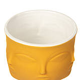 Керамічна ваза "Pure", жовта, фото 2