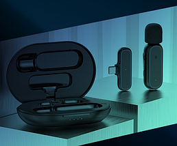 Бездротовий мікрофон Lavalier K61 для смартфонів Type-C, фото 4