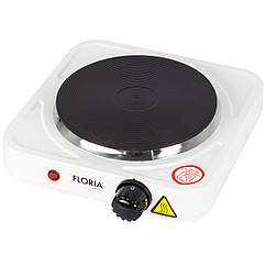 Настільна плита Floria ZLN2805 1000W 1 конфорка White