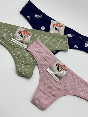 Жіночі трусики однотонні бікіні Ghlain Klain ZH00557