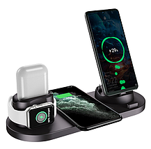 Док-станція на iPhone з підставкою для iWatch і AirPods, фото 3