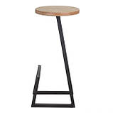 Барний стілець лофт LNK-LOFT "Торонто" (75*35*35 см), фото 4