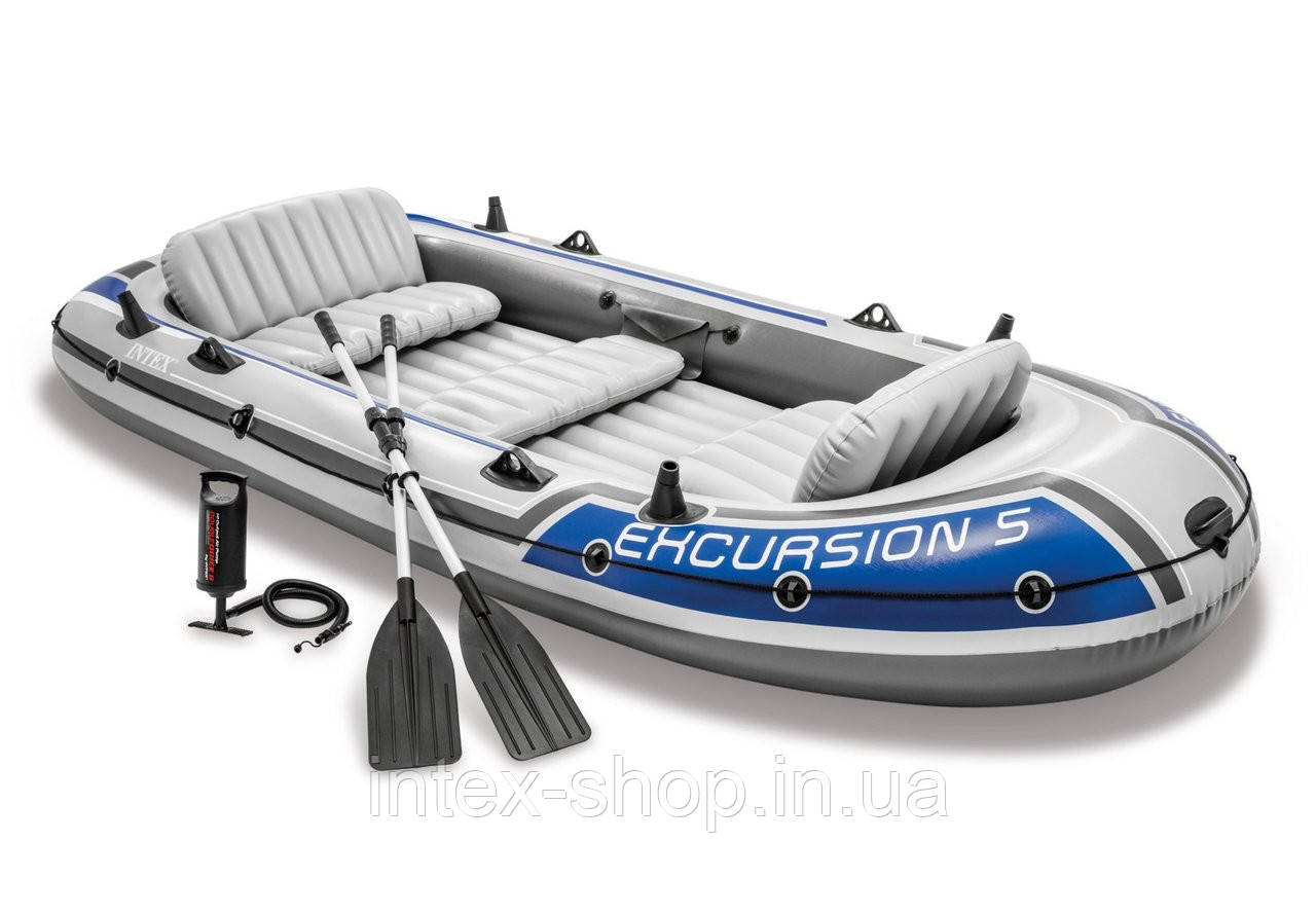 Надувний човен Excursion 5 Set Intex 68325