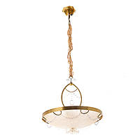 Люстра-подвес круглая в бронзовом цвете 50 см (3 лампы) (RL003)