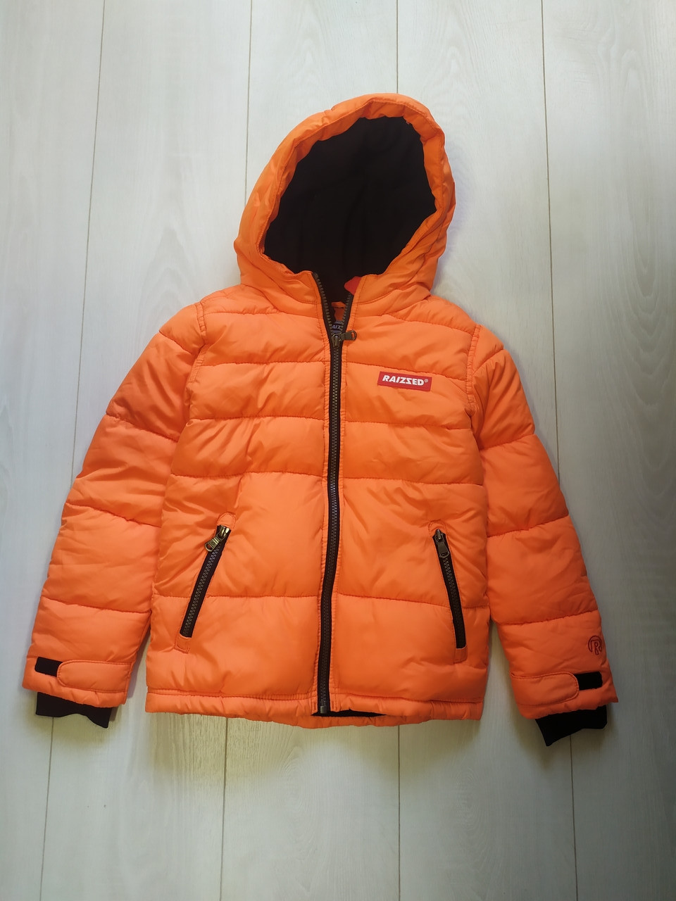 Куртка для хлопчика помаранчева Raized 92, 104cм
