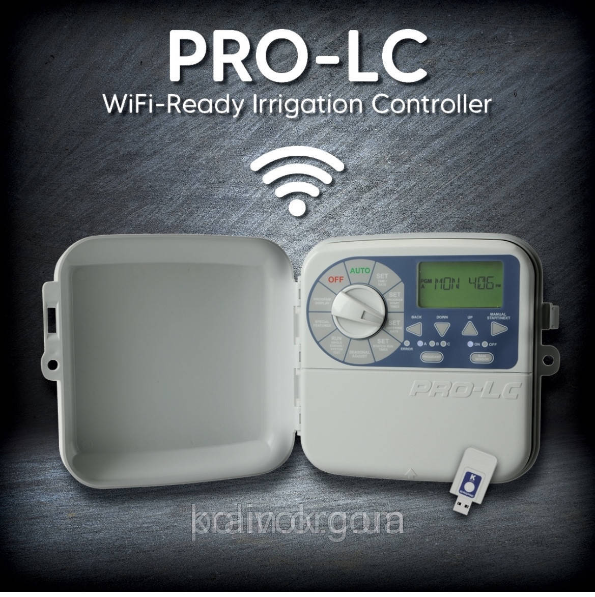 PRO LC 12 K-Rain (США) Контролер зовнішній на 12 станцій (аналог Hunter PCC1201e)