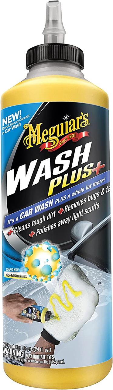 Автомобільний шампунь плюс - Meguiar's Wash Plus + 709 мл. (G25024EU)