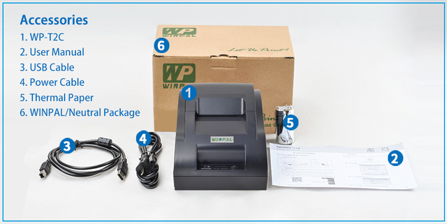 Комплектність постачання WINPAL WP-T2C 